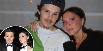 Cruz Beckham pokes fun at mom Victoria’s ‘inappropriate’ dancing at Brooklyn’s wedding