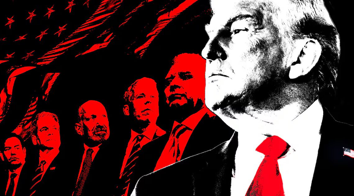 Opinion: Mumbling, Menacing Trump Turns Davos Into a Mafia Den