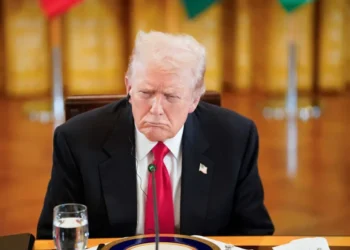 Seth Meyers rips into Trump over worrying moment from president’s Davos speech