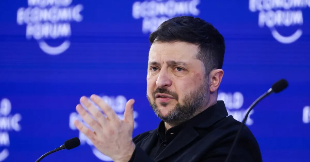 Zelensky Publicly Rebukes Europe, Urges Leaders to ‘Act Now’ in Withering Davos Address
