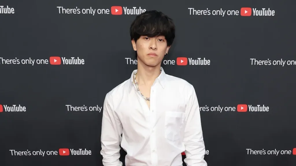 Alan Chikin Chow attends YouTube Brandcast 2025 at David Geffen Hall on May 14, 2025 in New York City. (Michael Loccisano/Getty Images)