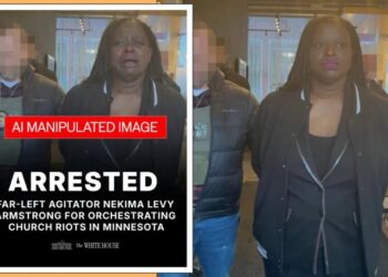 White House Uses AI to Alter Protester’s Face So That She’s Sobbing, Instead of Looking Brave, During Arrest