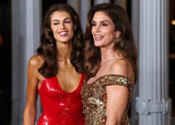 Kaia Gerber reveals nude photos of mom Cindy Crawford lined the walls of her childhood home