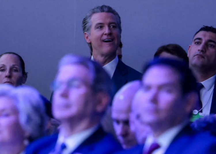 Trump and Newsom seen engaging in ‘friendly banter’ backstage: ‘Gavin, we’re good’