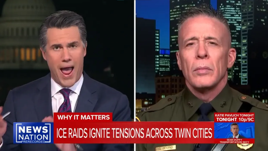 Trump’s border chief insists Americans support ICE – and is shut down by host: ‘Come on!’