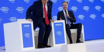 Trump’s physical ‘decline’ said to be made clear in Davos: ‘Like Frankenstein’s monster’