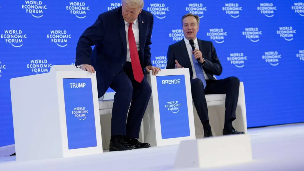 Trump’s physical ‘decline’ said to be made clear in Davos: ‘Like Frankenstein’s monster’