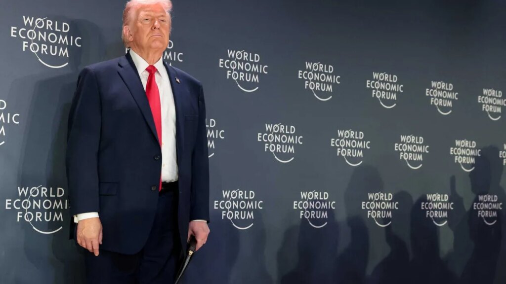 ‘Eleven years of this’: Swing-state Republican shrugs off Trump’s Davos ‘pandemonium’