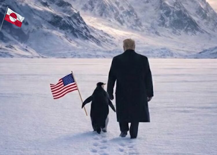 Trump, 79, Revives Greenland Fantasy With Absurd AI Post