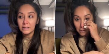 ‘Terrified’ Nicole ‘Snooki’ Polizzi breaks down in tears as she reveals ‘scary’ cancer news