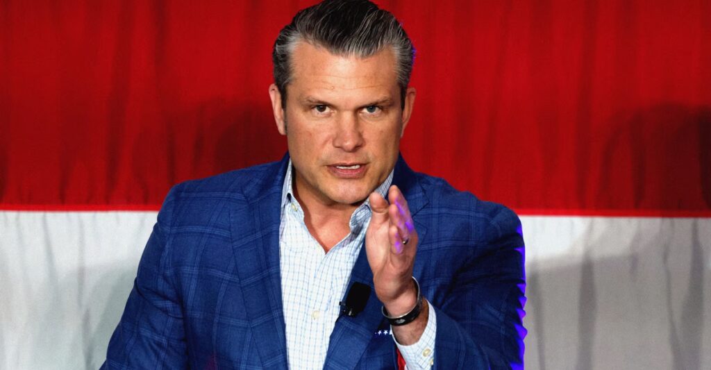 Pete Hegseth Should Sit This One Out