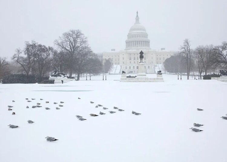 ‘Historic’ Storm Leaves 880,000 Without Power and 11,000 Flights Canceled Across U.S.