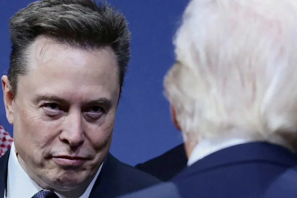 Elon Musk’s $1 trillion payday at risk as Trump ties tank Tesla