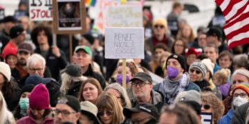 ‘ICE out!’ Tens of thousands take to the streets nationwide to push back on Trump admin