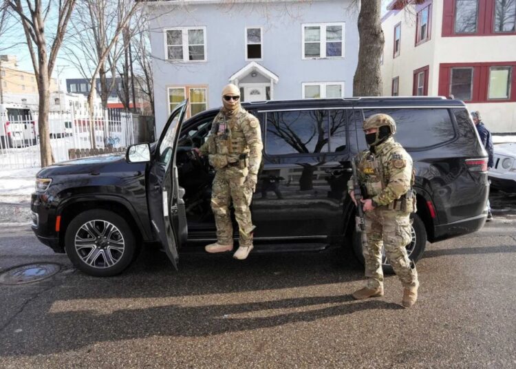 Internet rages over ‘horrifying’ video of agents walking in front of car with guns drawn