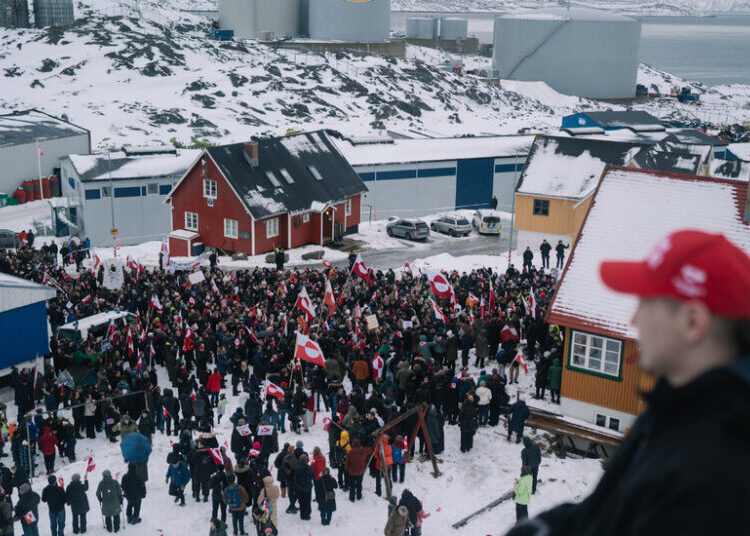 ‘Yankee, Go Home’: Greenlanders Protest Trump’s Takeover Plans