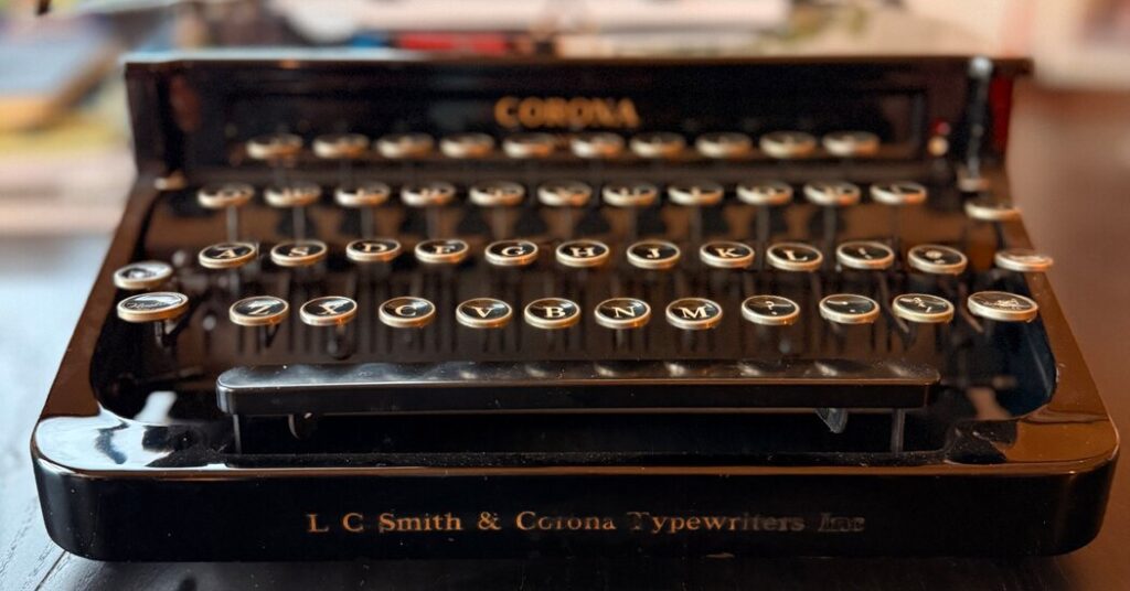 In a Typewriter Repair Shop, a Reporter Finds a Familiar Hum