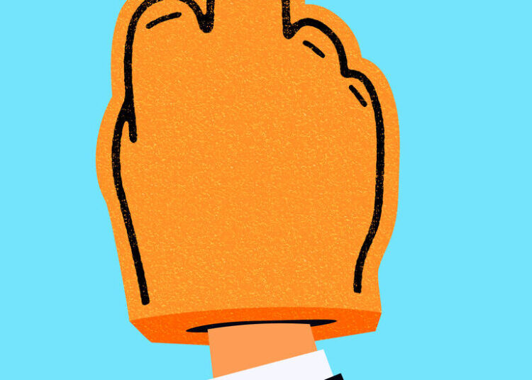 Donald Trump’s Middle Finger