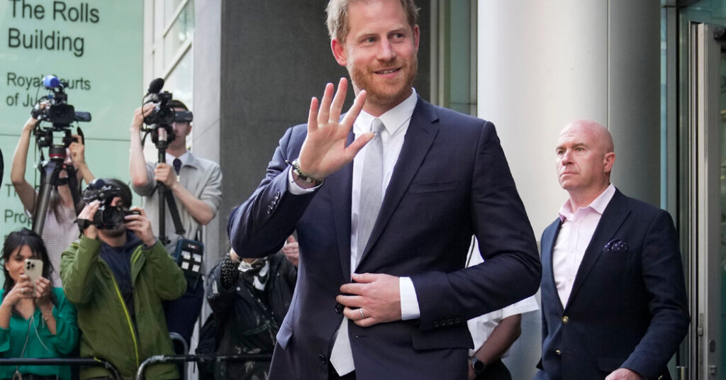 What to Know About Prince Harry’s Case Against Daily Mail Publisher