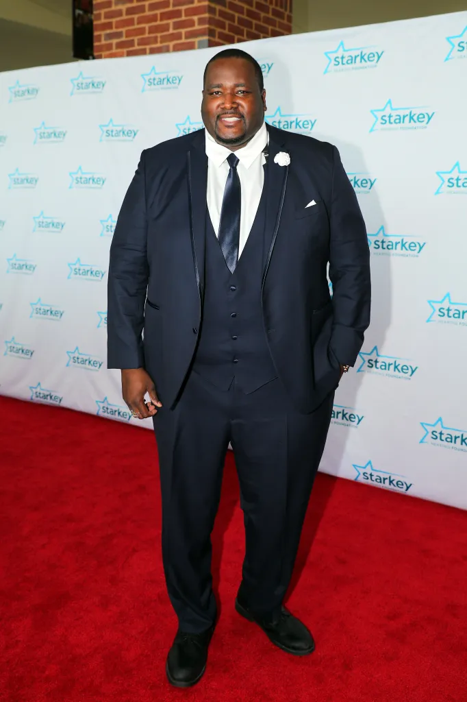 Quinton Aaron walks the red carpet at the 2018 So the World May Hear Awards Gala benefitting Starkey Hearing Foundation at the Saint Paul RiverCentre on July 15, 2018 in St. Paul, Minnesota. 