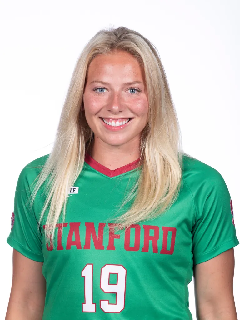 Stanford goalkeeper Katie Meyer in her uniform.