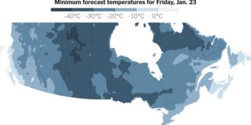 Forecasters Warn ‘Frostbite Can Occur in Minutes’ as Bitter Cold Sweeps Canada