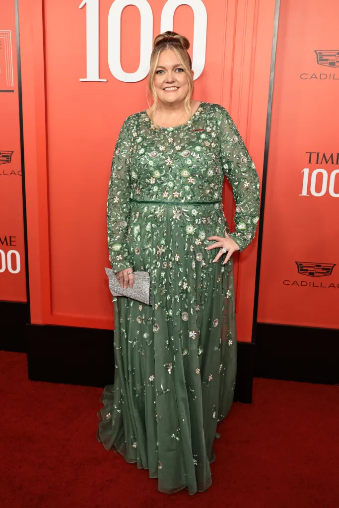Colleen Hoover attends the 2023 Time100 Gala in New York City