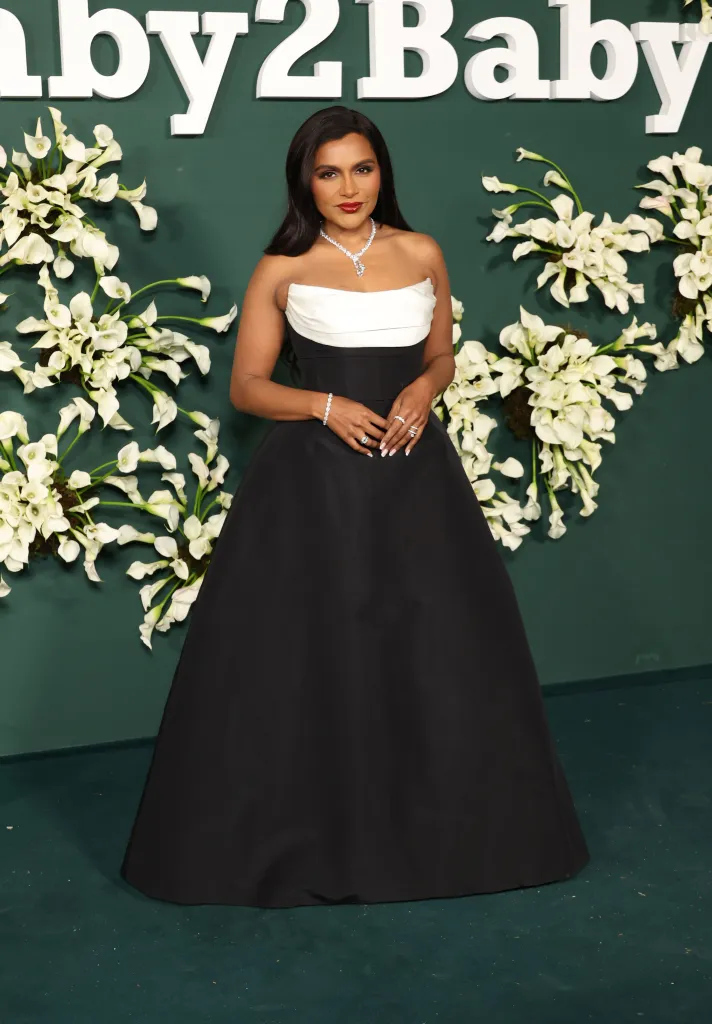 Mindy Kaling at the 2024 Baby2Baby Gala.