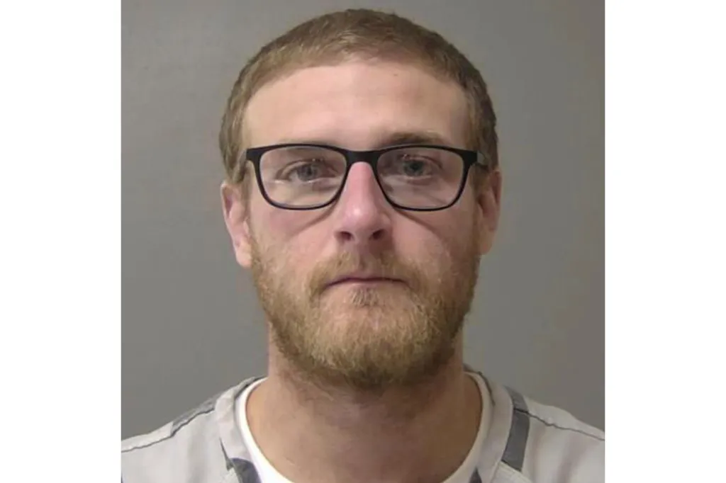 Booking photo of Sean Grayson, a former Sangamon County Sheriff's deputy.