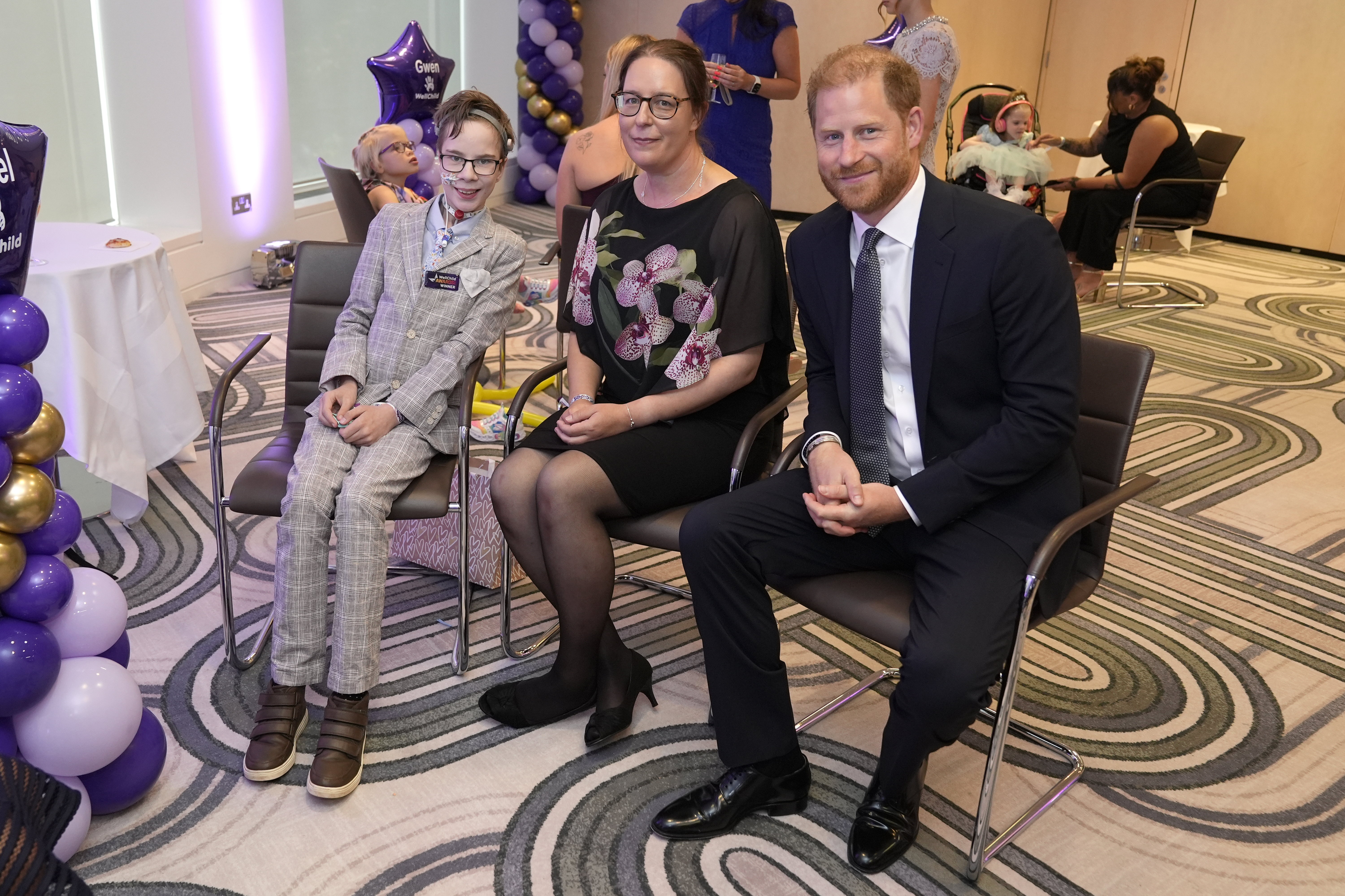 Prince Harry at the annual WellChild Awards.