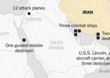 Where the U.S. Is Building Up Military Force Near Iran