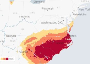 A Blizzard at the Beach? The Carolinas Prepare for an Unusual Weekend Forecast.
