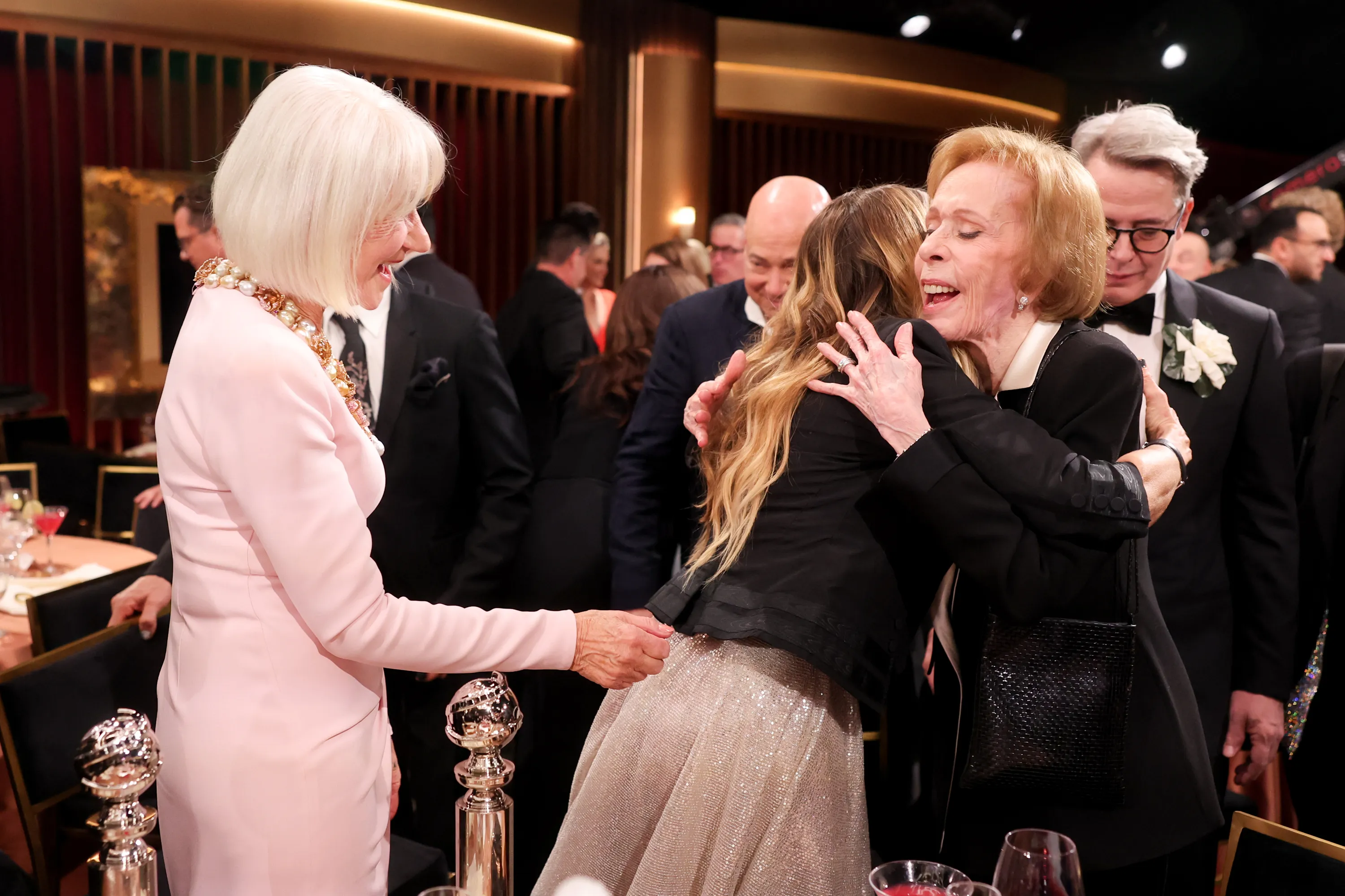 Sarah Jessica Parker thanked her honorary award's namesake, Carol Burnett, during her touching speech at the Beverly Hilton on Jan. 6, 2026.