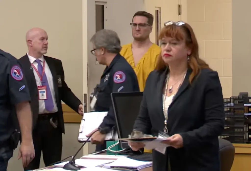 Michael David McKee appears in court after his arrest on Jan. 12, 2026.