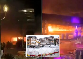 Revelers at Swiss Alpine bar describe horror and panic when a fire broke out, leaving about 40 dead