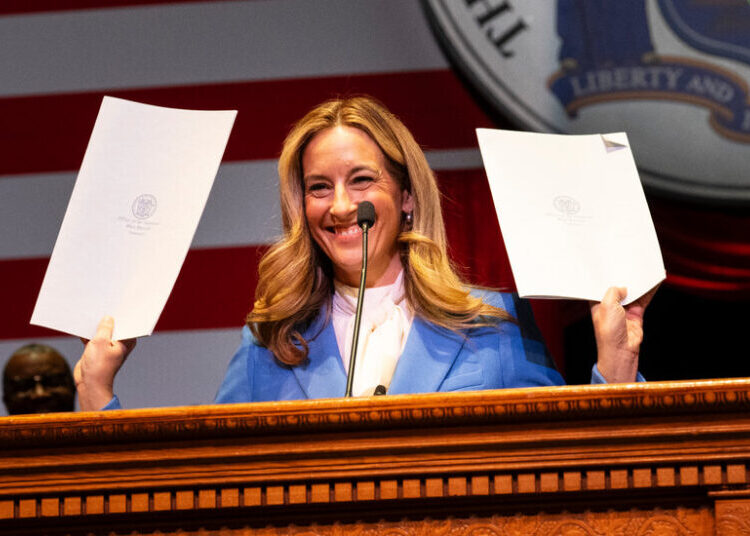 On Day 1, Mikie Sherrill Focuses on Utility Costs and Children’s Safety