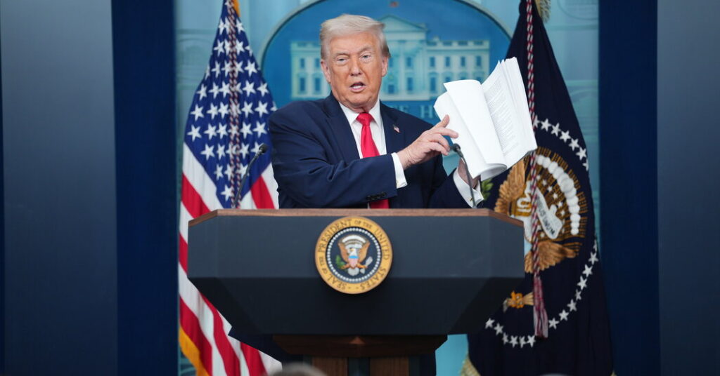 ‘God Is Very Proud’: Trump Marks Anniversary With a Victory Lap