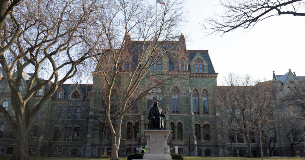 Penn Rebukes Government for Demanding Information About Jewish Staff