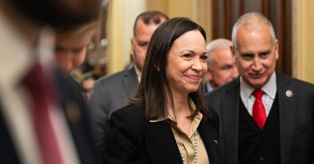 House Foreign Affairs Members Call for Machado to Govern Venezuela