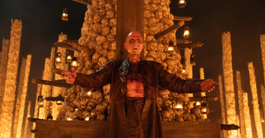 How Ralph Fiennes Rocks Out to Iron Maiden in ‘The Bone Temple’