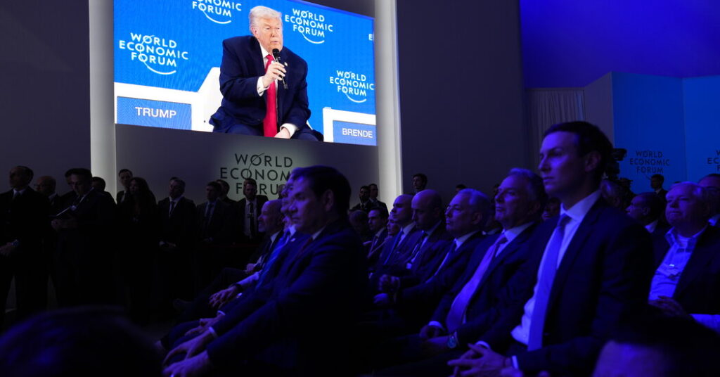 Here’s a Look at Everything (and Everyone) Trump Assailed at Davos