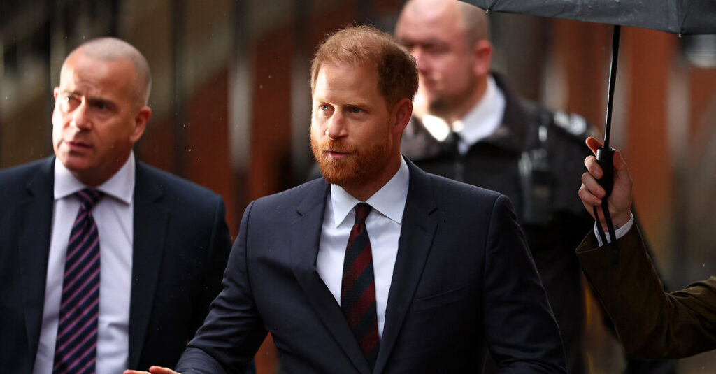 Prince Harry Gives Emotional Testimony About Effects of News Coverage