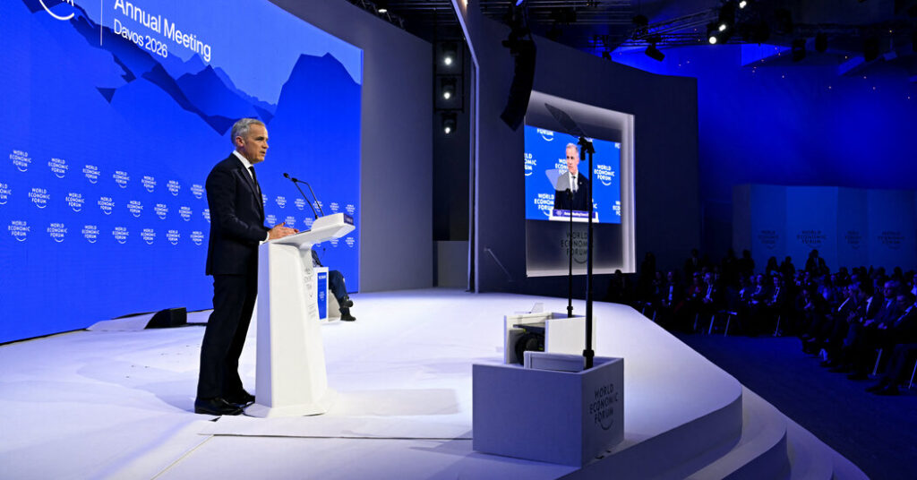 Trump Calls Out Mark Carney’s Davos Speech in Rebuke to Canada