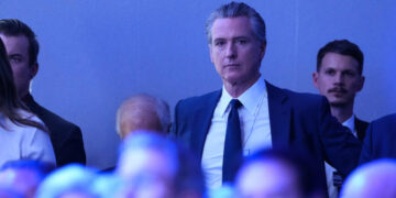 Newsom Says He Is Blocked From Entering U.S. Pavilion at Davos