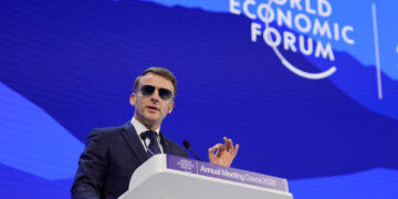 Why Was Macron Wearing Sunglasses in Davos?
