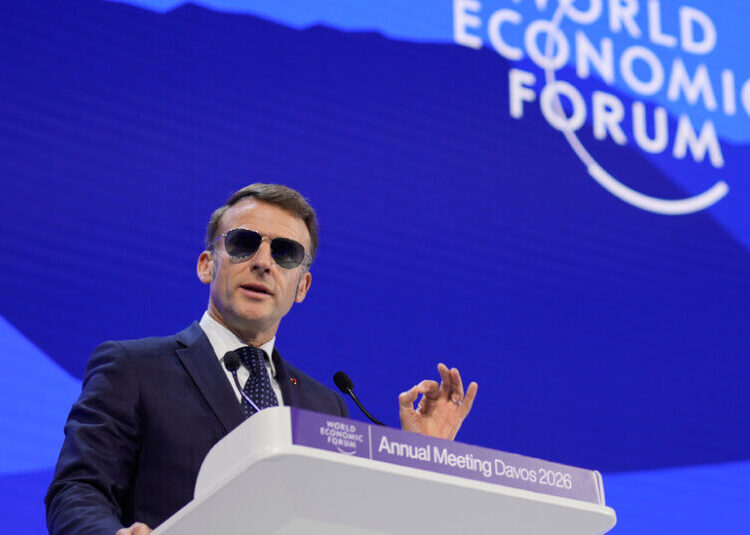 Why Was Macron Wearing Sunglasses in Davos?
