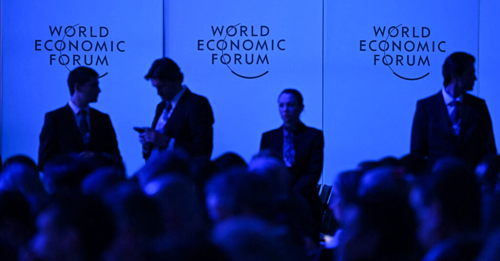 At Davos, Talk of Climate Change Retreats to the Sidelines