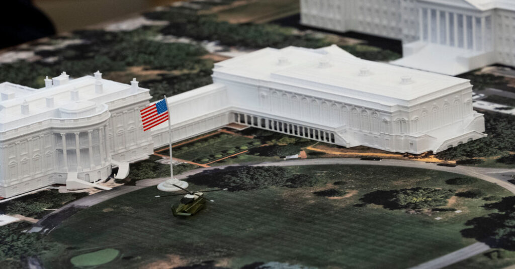 Fine Arts Panel, Remade by Trump, Indicates Support for His Ballroom Plan