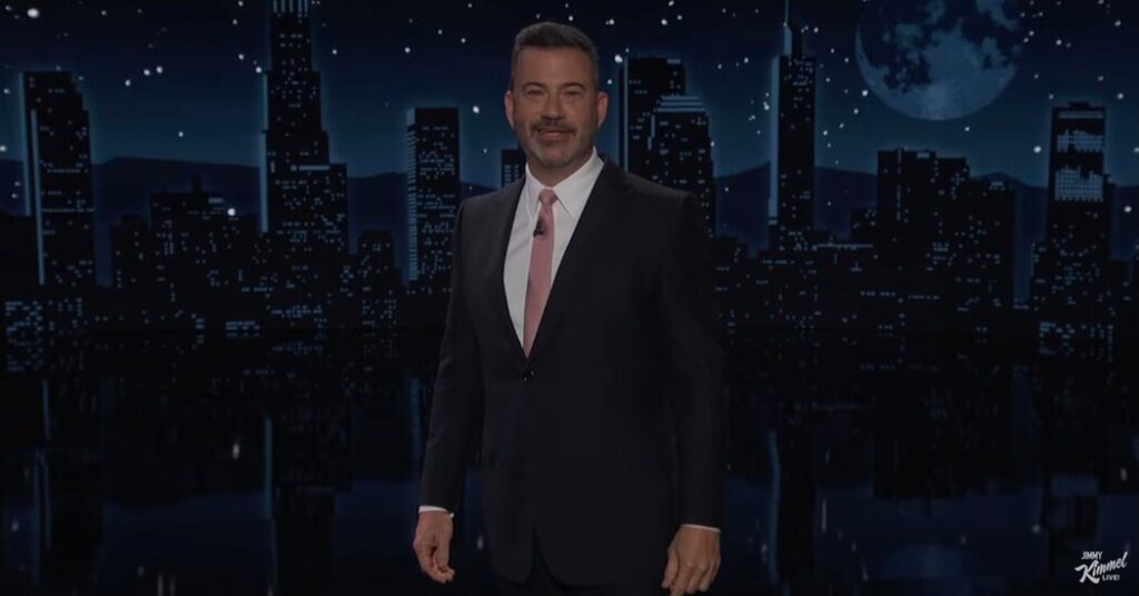 Kimmel Says Comedy Is Political Lately Because Politics Are Comedic