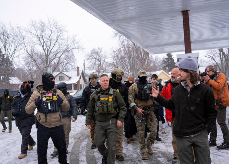 Bovino Says Activists Are ‘Stalking’ His Federal Agents in Minneapolis